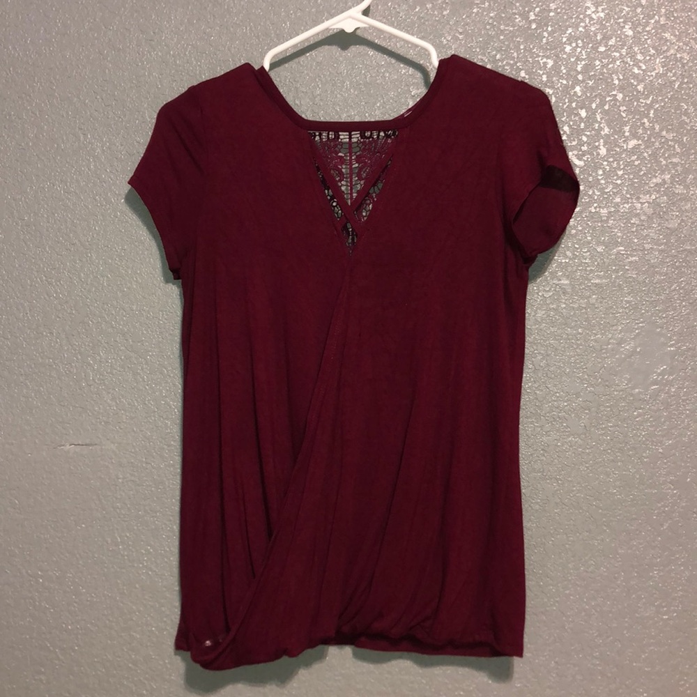 Maroon Shirt
